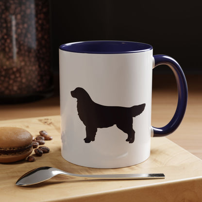 Golden Silhouette 2-Tone Coffee Mug