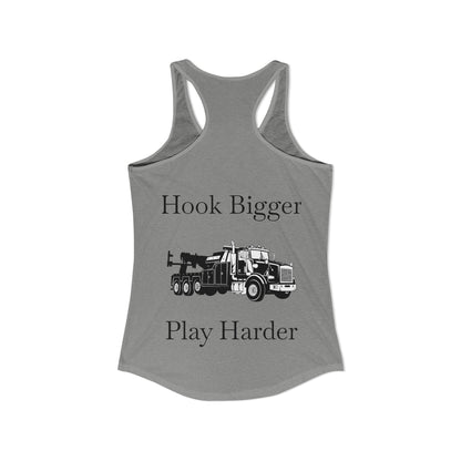 Hook Bigger Women's Racerback Tank