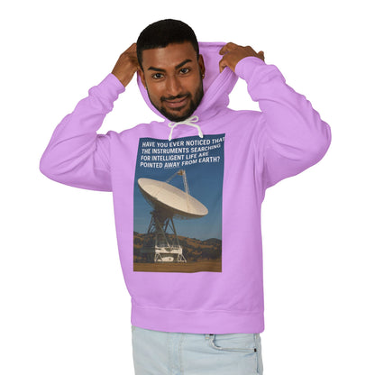 Intelligent Life Unisex Lightweight Hoodie