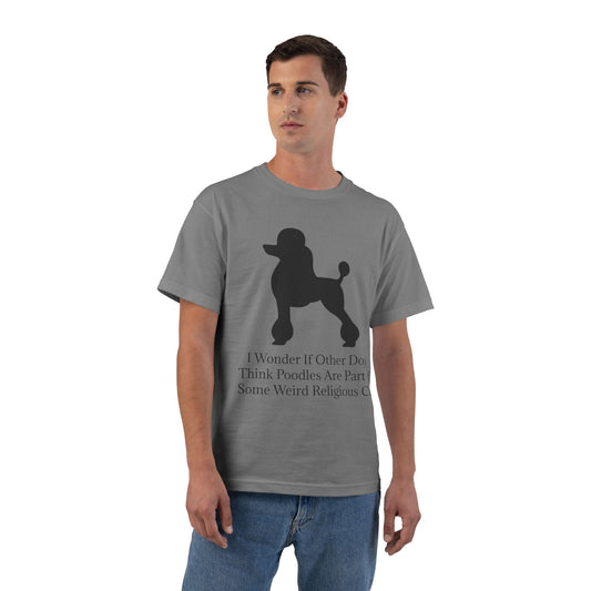 I Wonder Men's Short-Sleeve Crewneck Tee