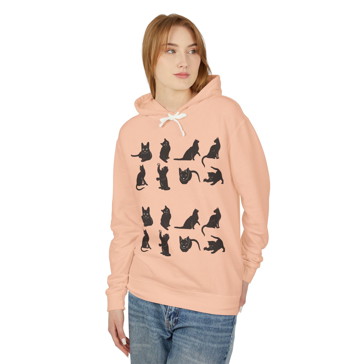 Cats Unisex Lightweight Hoodie