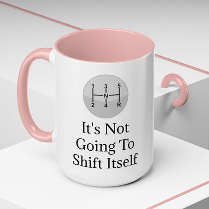 Shift Itself 2-Tone Coffee Mug