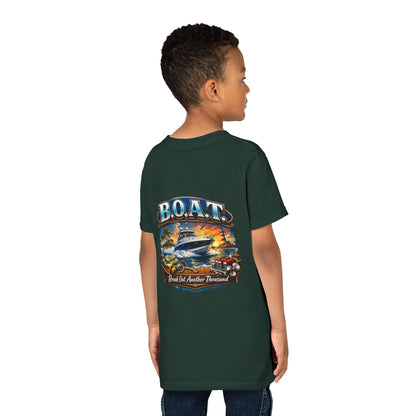 B.O.A.T. Youth Unisex Short Sleeve Crewneck Tee