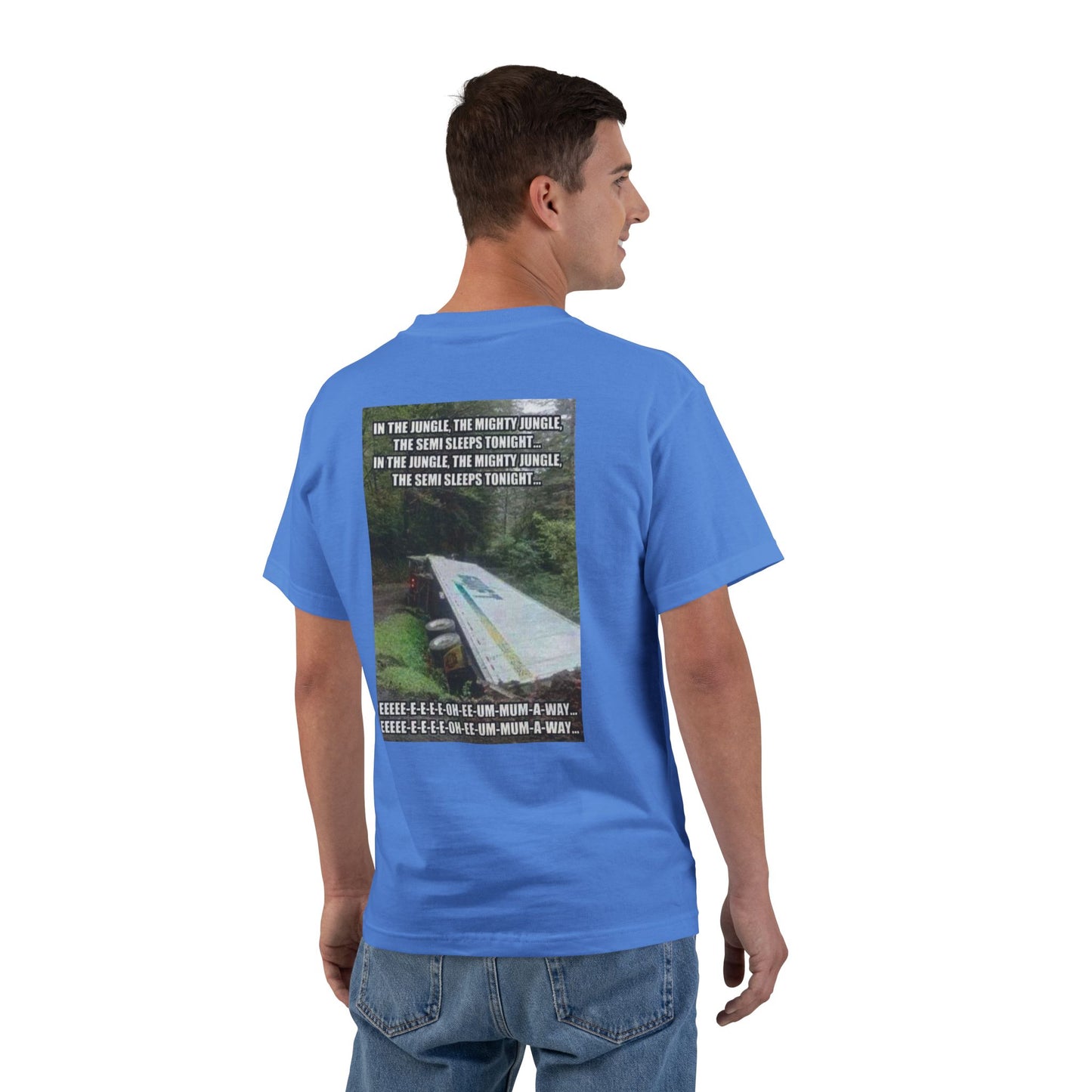 Semi Sleeps Men's Short-Sleeve Crewneck Tee