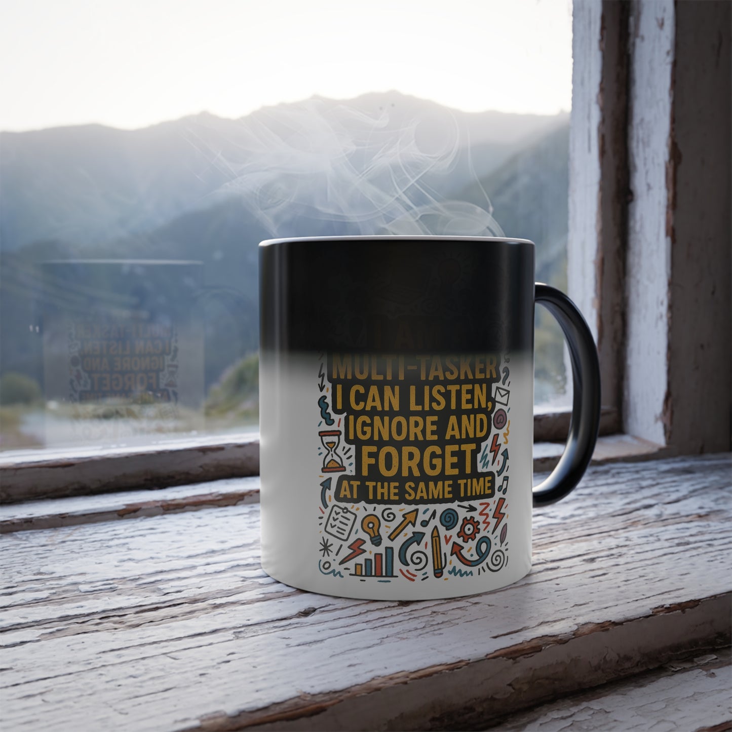 Multi-Tasker Color Changing Mug