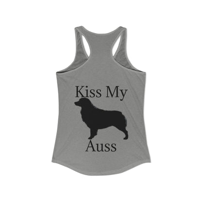 Kiss My Auss Women's Racerback Tank