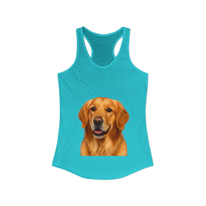 Golden Head Women's Racerback Tank