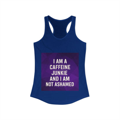 Caffeine Junkie Women's Racerback Tank