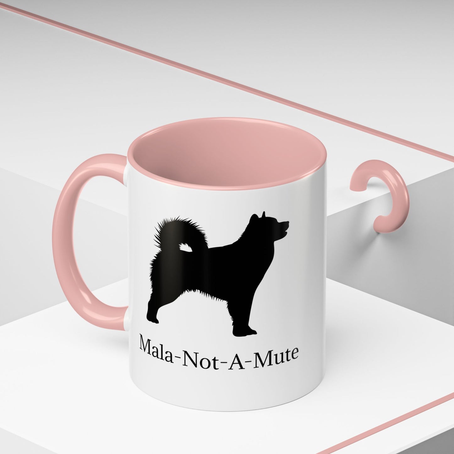 Mala-Not-A-Mute 2-Tone Coffee Mug