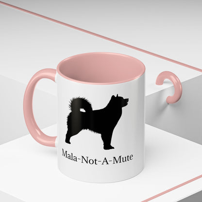 Mala-Not-A-Mute 2-Tone Coffee Mug