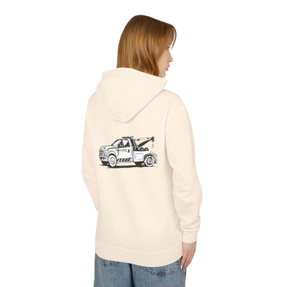 Wheel Lift Tow Truck Unisex Lightweight Hoodie