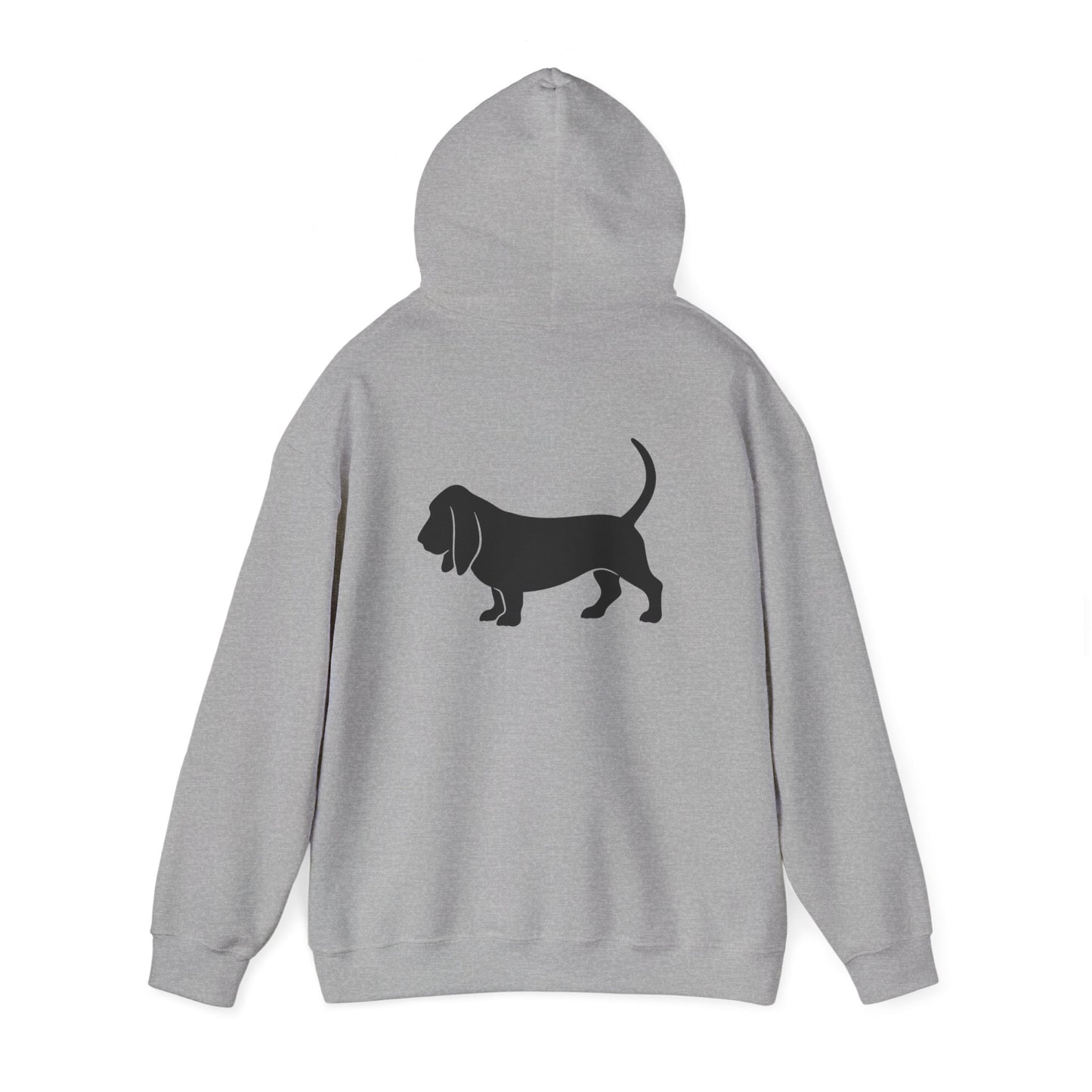 Basset Silhouette Unisex Hoodie