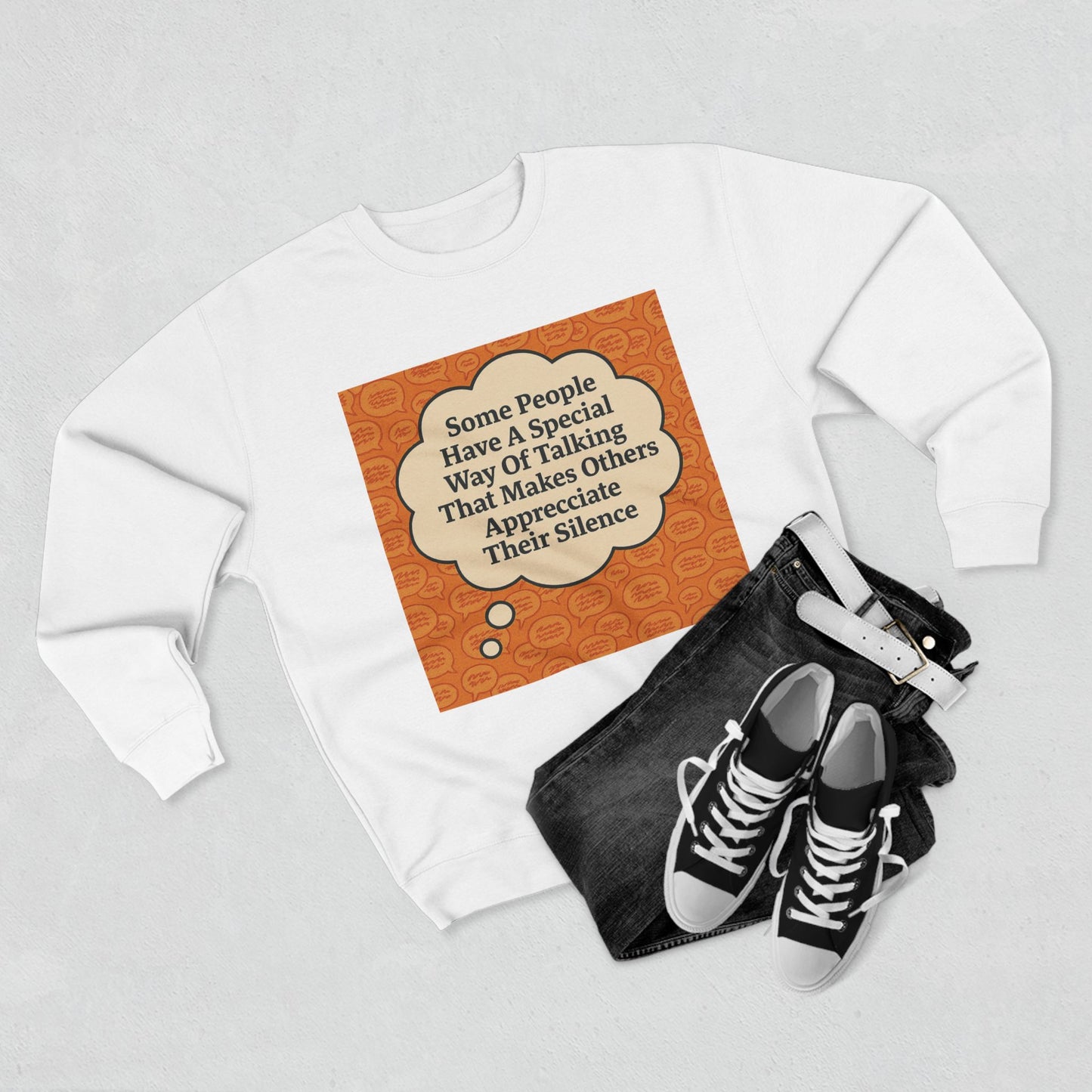 Special Way Of Talking Unisex Crewneck Sweatshirt