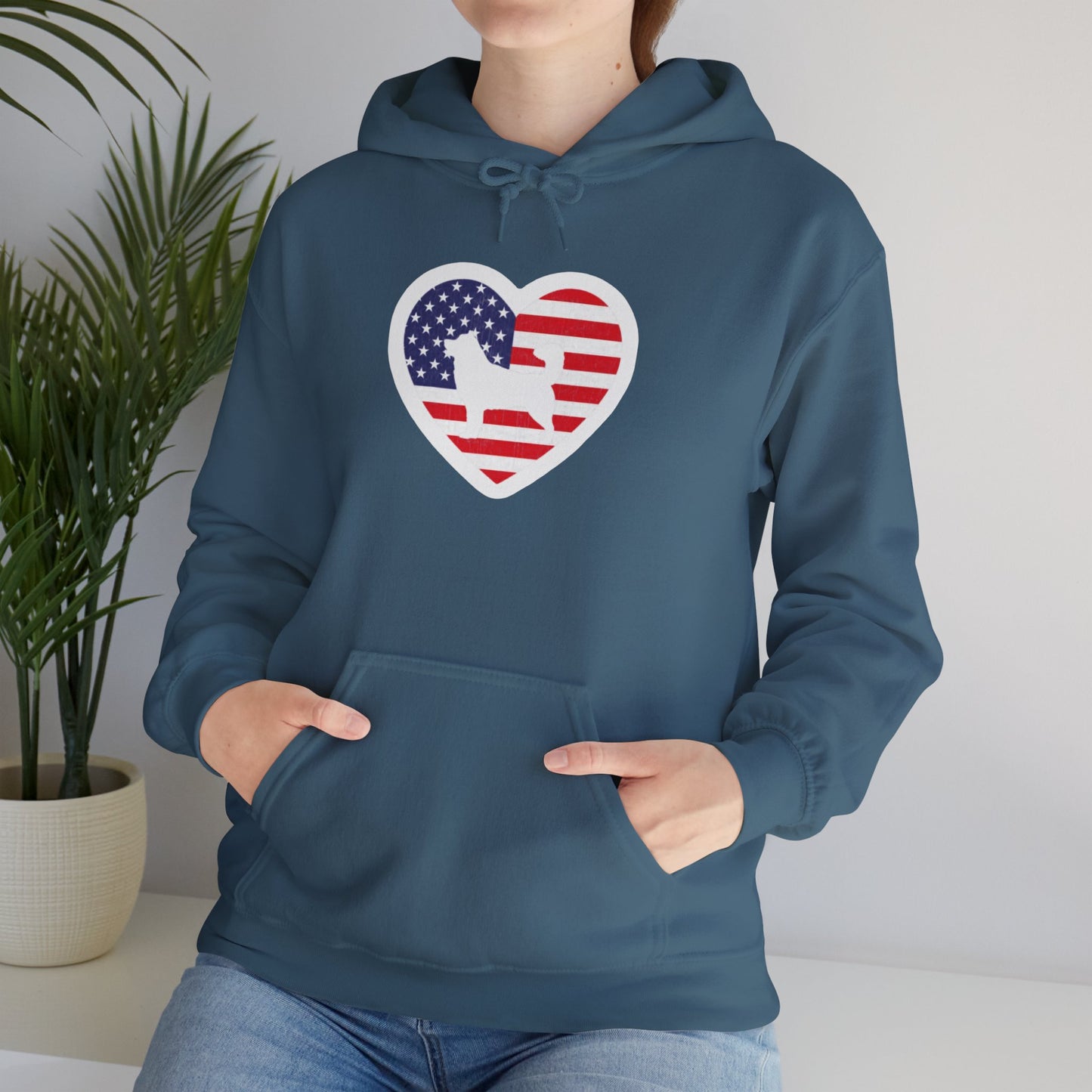 Malamute Flag Unisex Hoodie