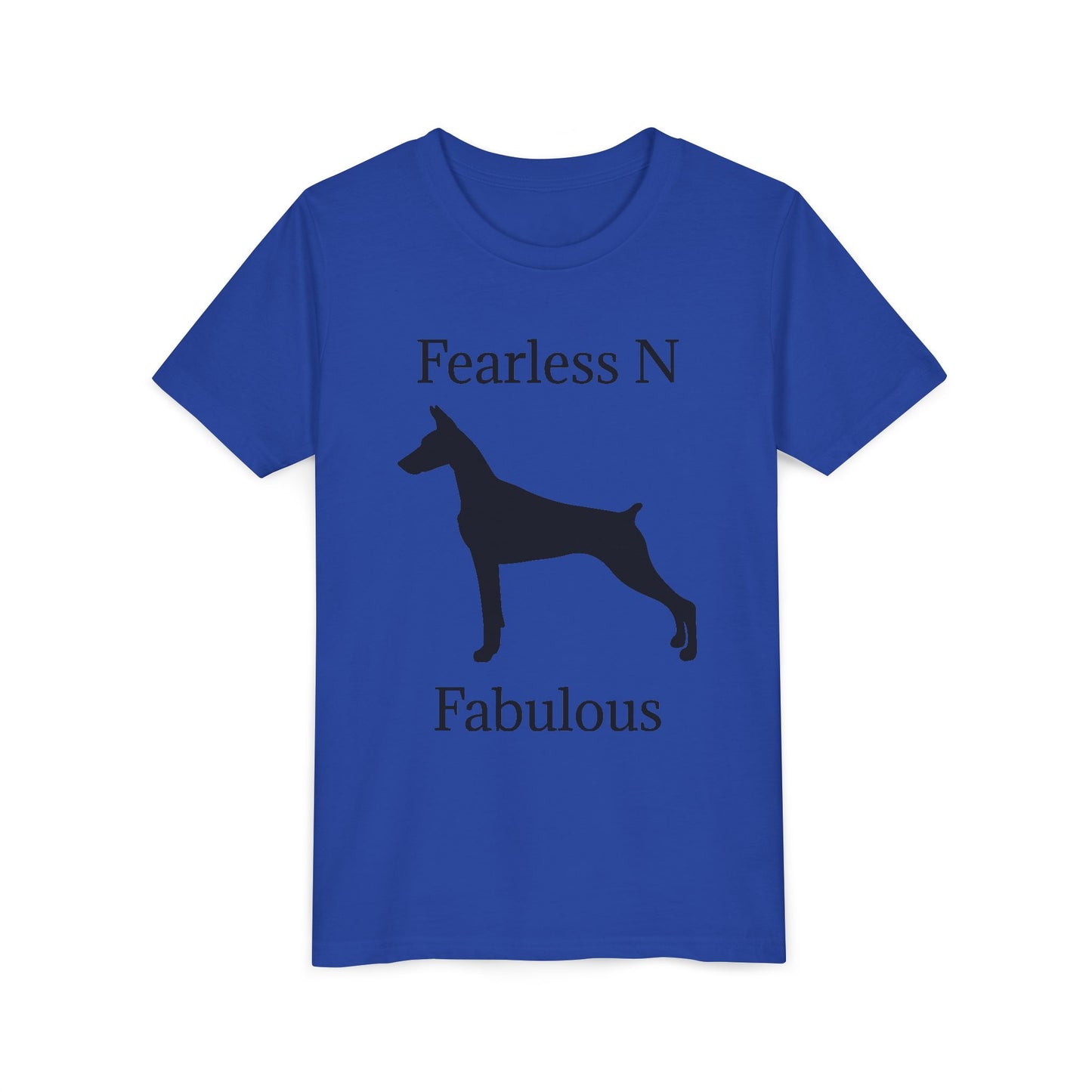Fearless N Fabulous Youth Unisex Short Sleeve Crewneck Tee