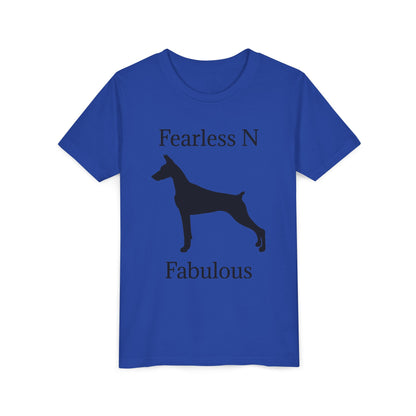 Fearless N Fabulous Youth Unisex Short Sleeve Crewneck Tee