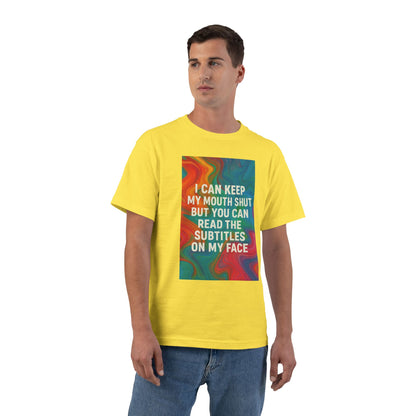 Subtitles Men's Short-Sleeve Crewneck Tee
