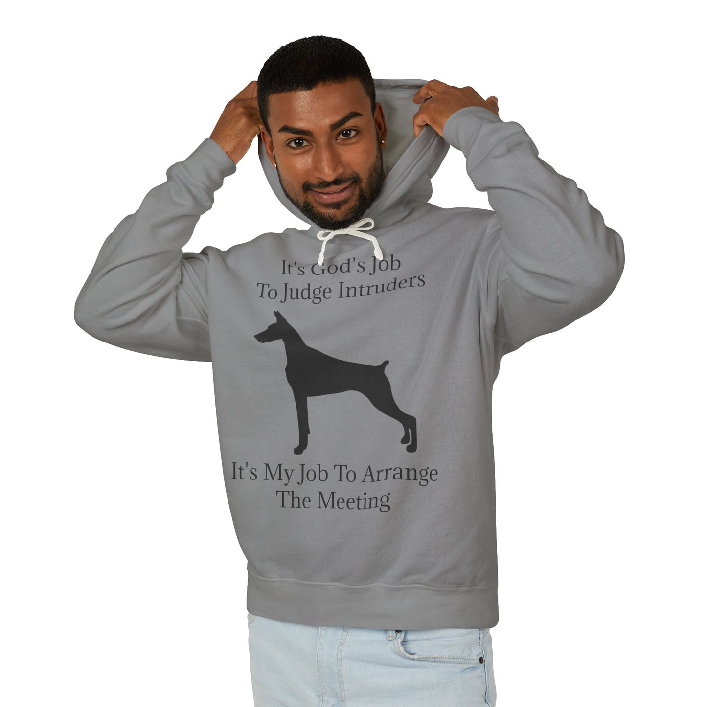 Arrange The Meeting Unisex Lightweight Hoodie