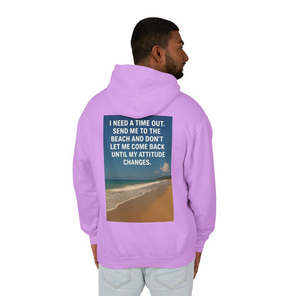 Time Out Unisex Lightweight Hoodie