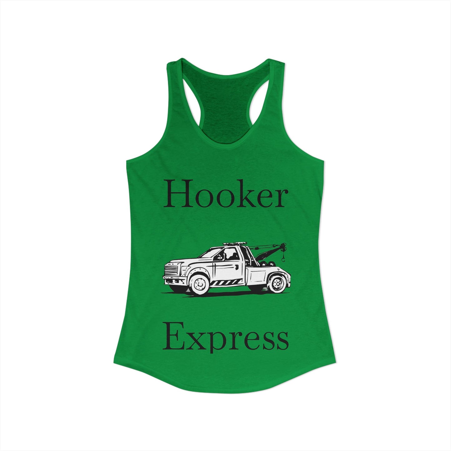 H**ker Express Wheel Lift Tow Truck Women's Racerback Tank