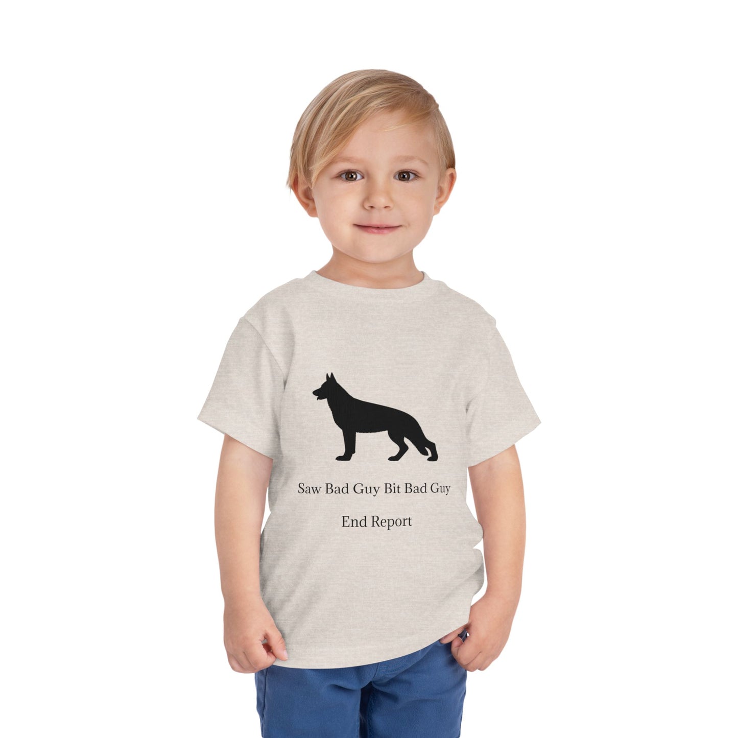 Bad Guy Toddler Unisex Short Sleeve Crewneck Tee