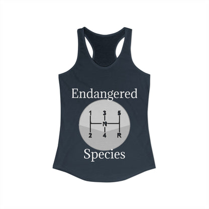 Endangered Species Women's Racerback Tank