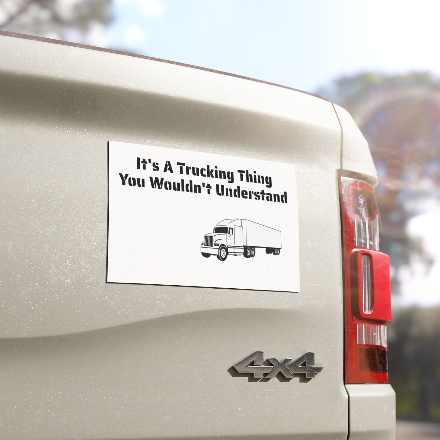 Trucking Thing Indoor/Outdoor Magnet