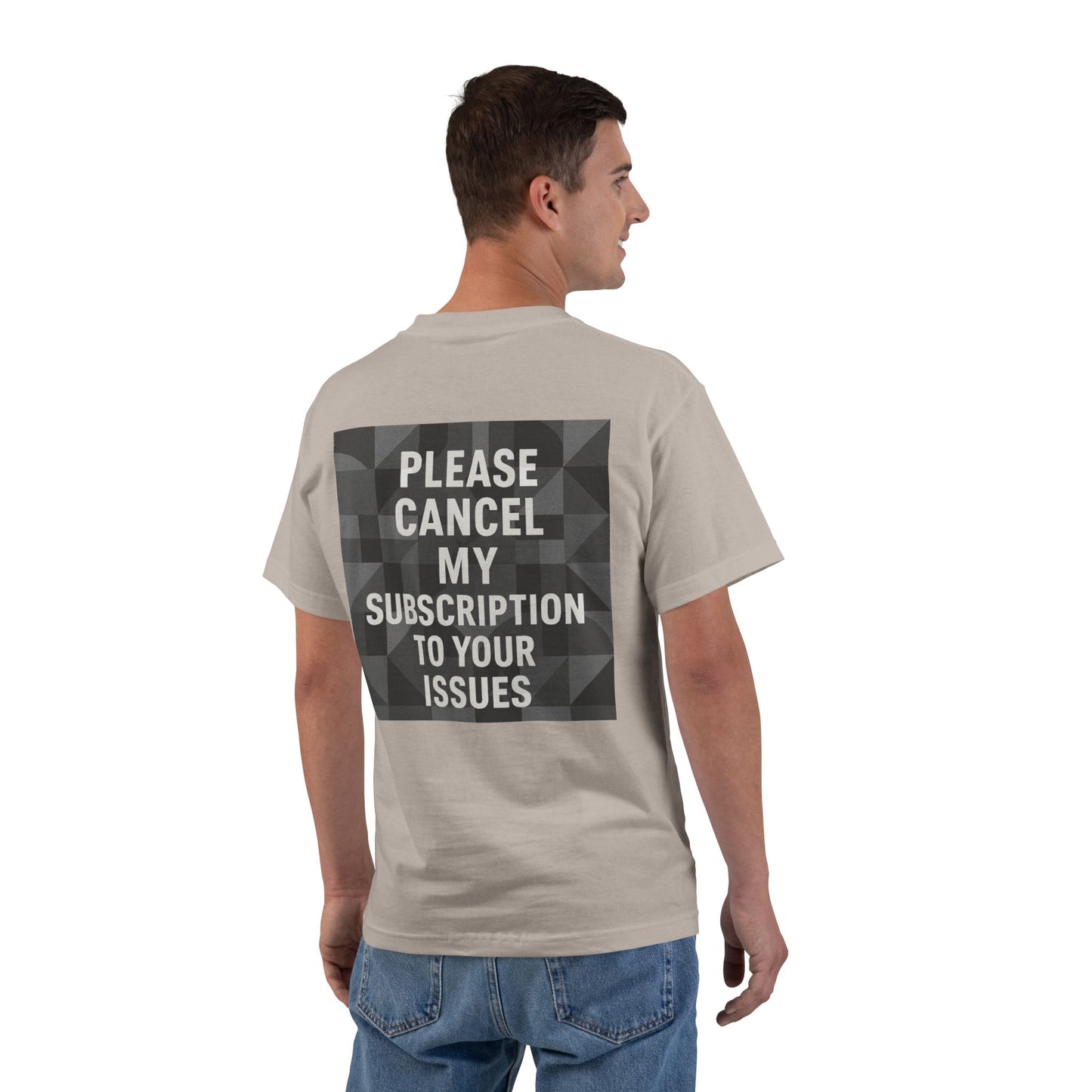 Cancel My Subscription Men's Short-Sleeve Crewneck Tee