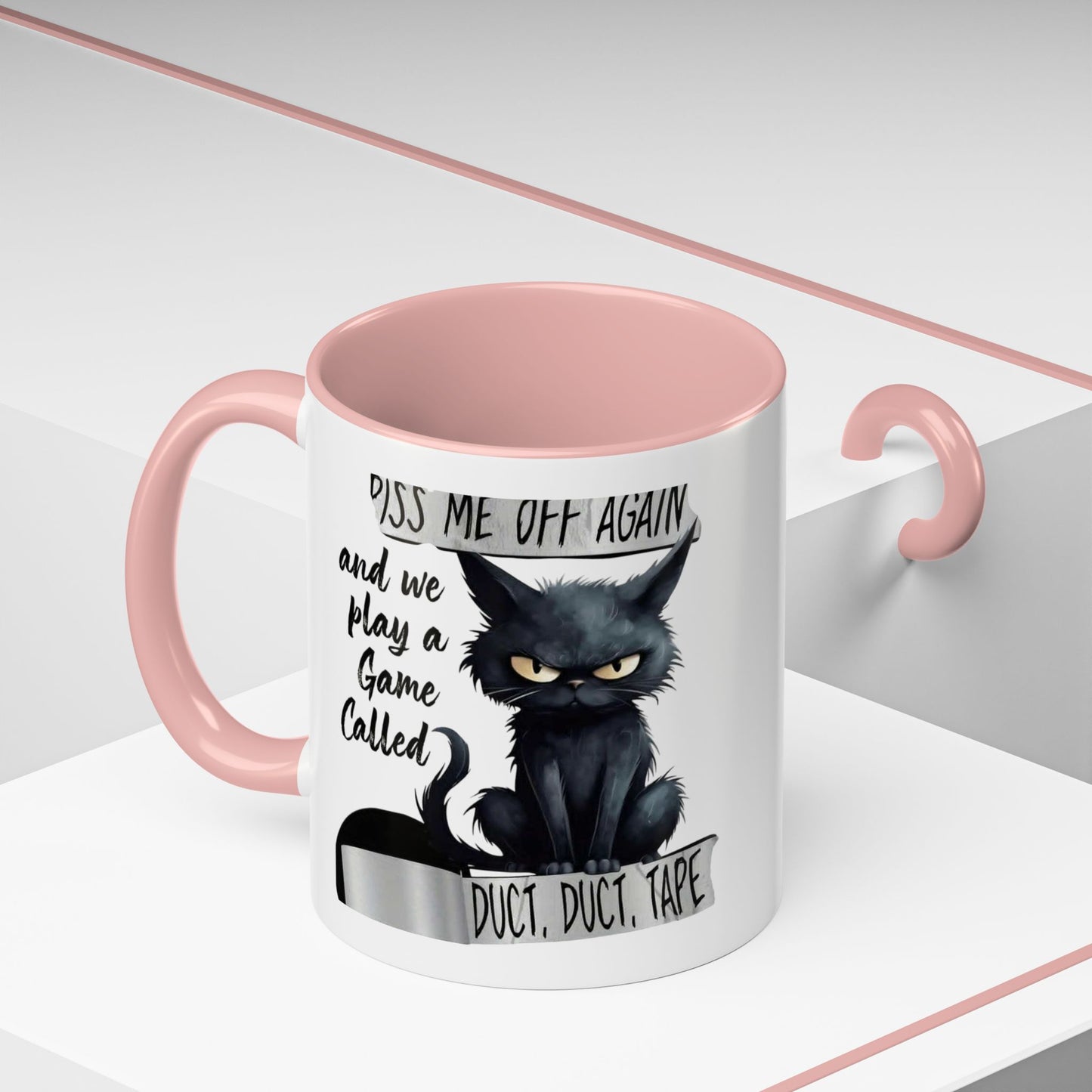 Duct, Duct, Tape 2-Tone Coffee Mug