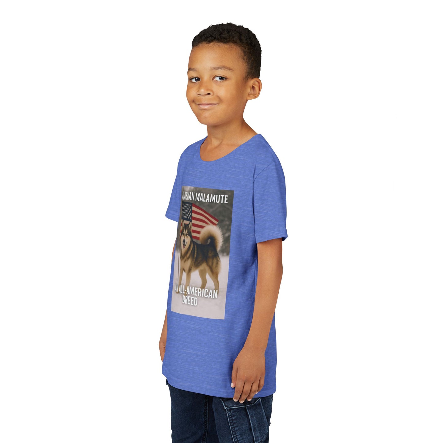 All-American Breed Youth Unisex Short Sleeve Crewneck Tee