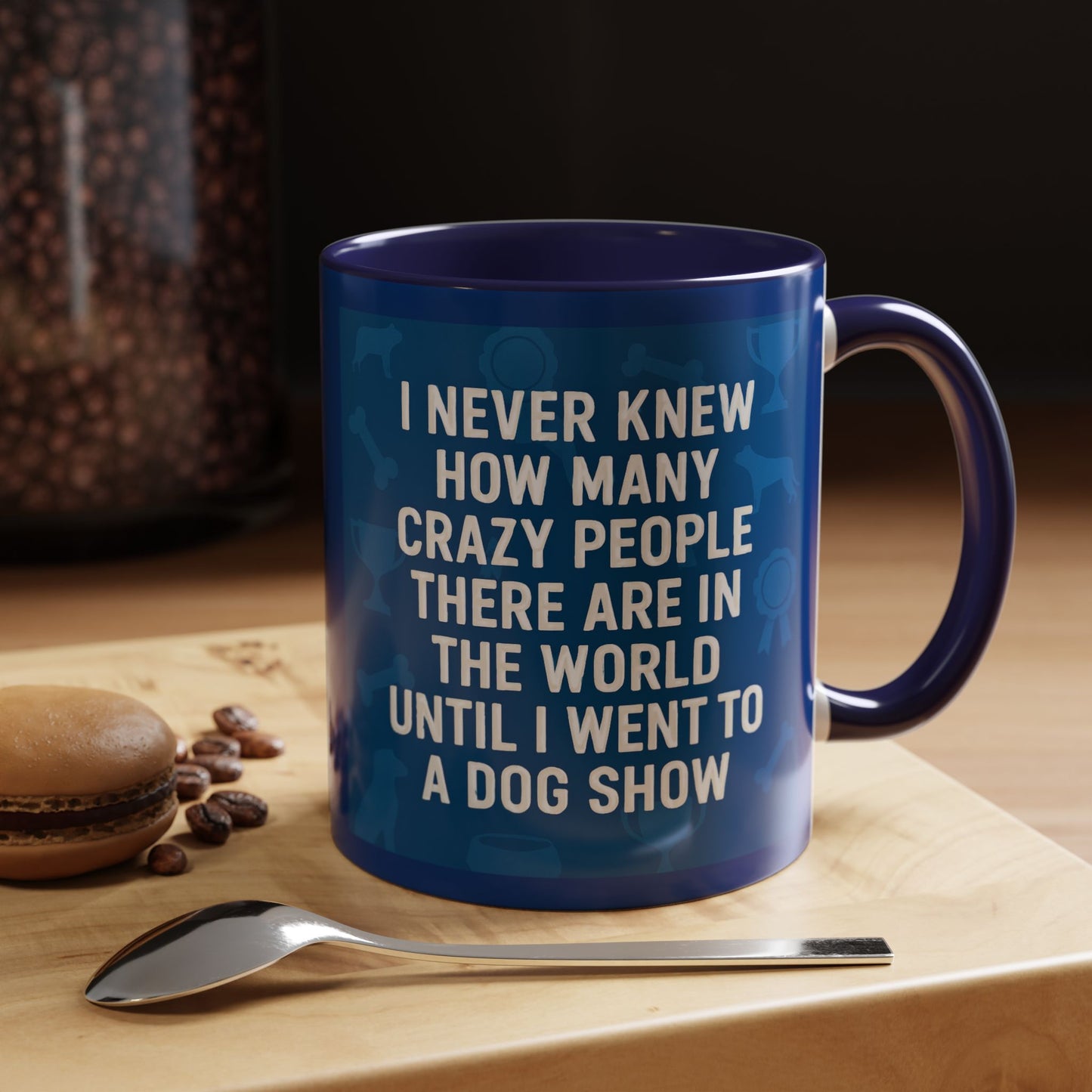 Never Knew 2-Tone Coffee Mug