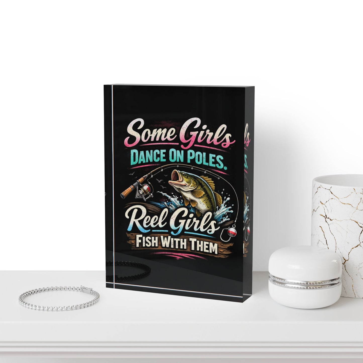 Reel Girls Acrylic Photo Block