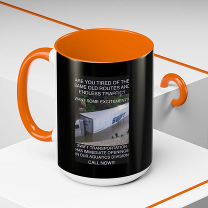 Swift Aquatics 2-Tone Coffee Mug