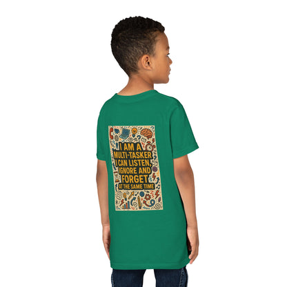 Multi-Tasker Youth Unisex Short Sleeve Crewneck Tee