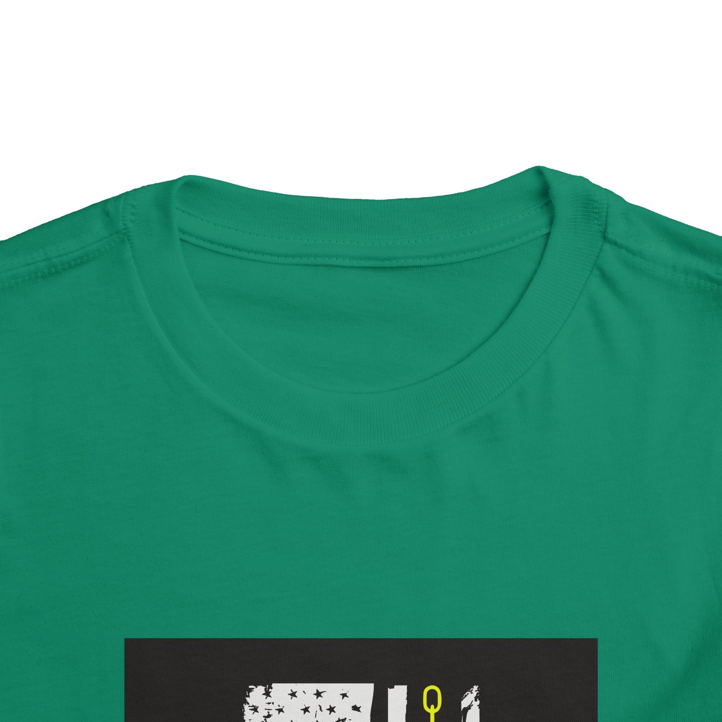 Thin Yellow Line Toddler Unisex Short Sleeve Crewneck Tee