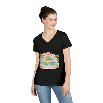 Sun Kissed Women's V-Neck T-Shirt