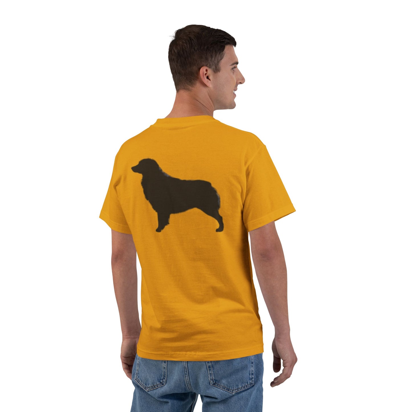 Aussie Silhouette Men's Short-Sleeve Crewneck Tee