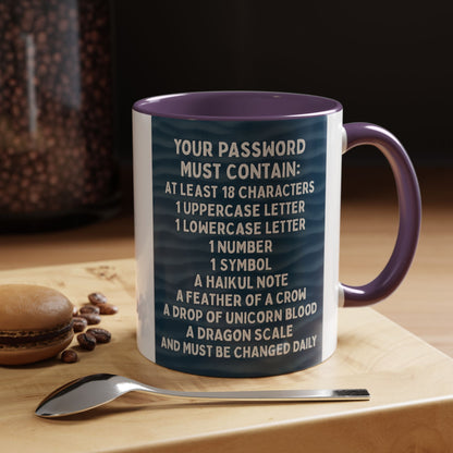 Password 2-Tone Coffee Mug