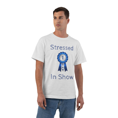 Stressed In Show Men's Short-Sleeve Crewneck Tee