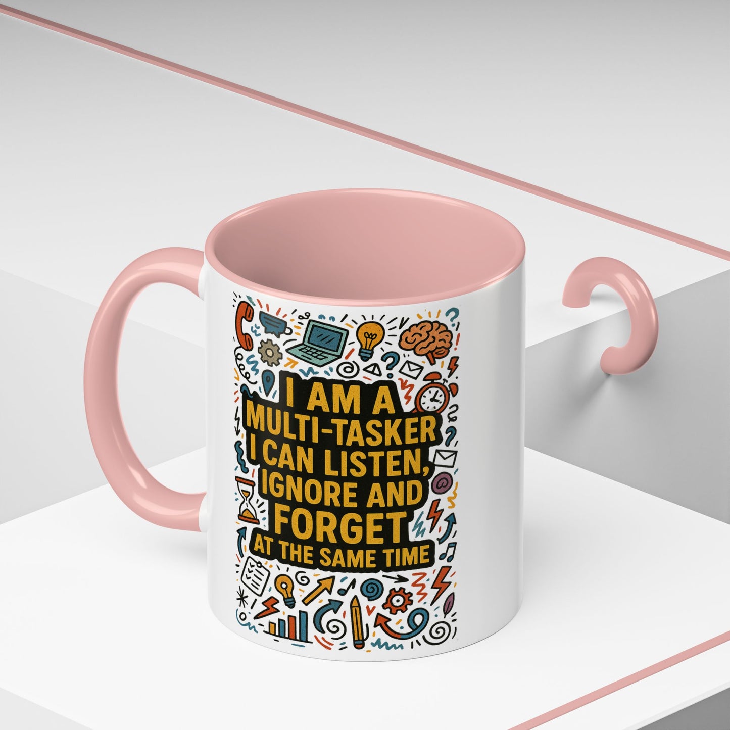 Multi-Tasker 2-Tone Coffee Mug