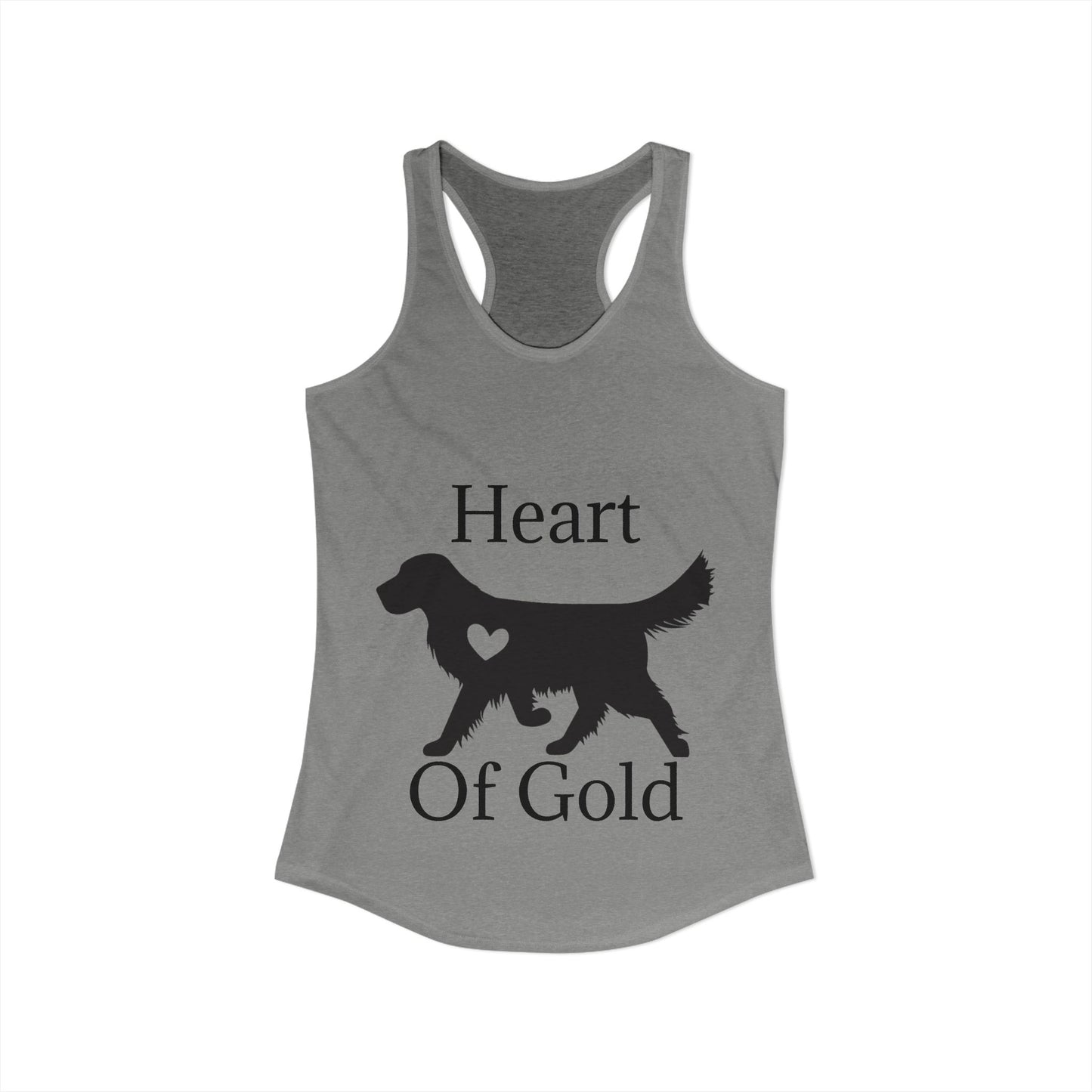 Heart Of Gold Women's Racerback Tank