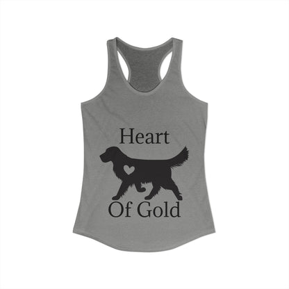 Heart Of Gold Women's Racerback Tank