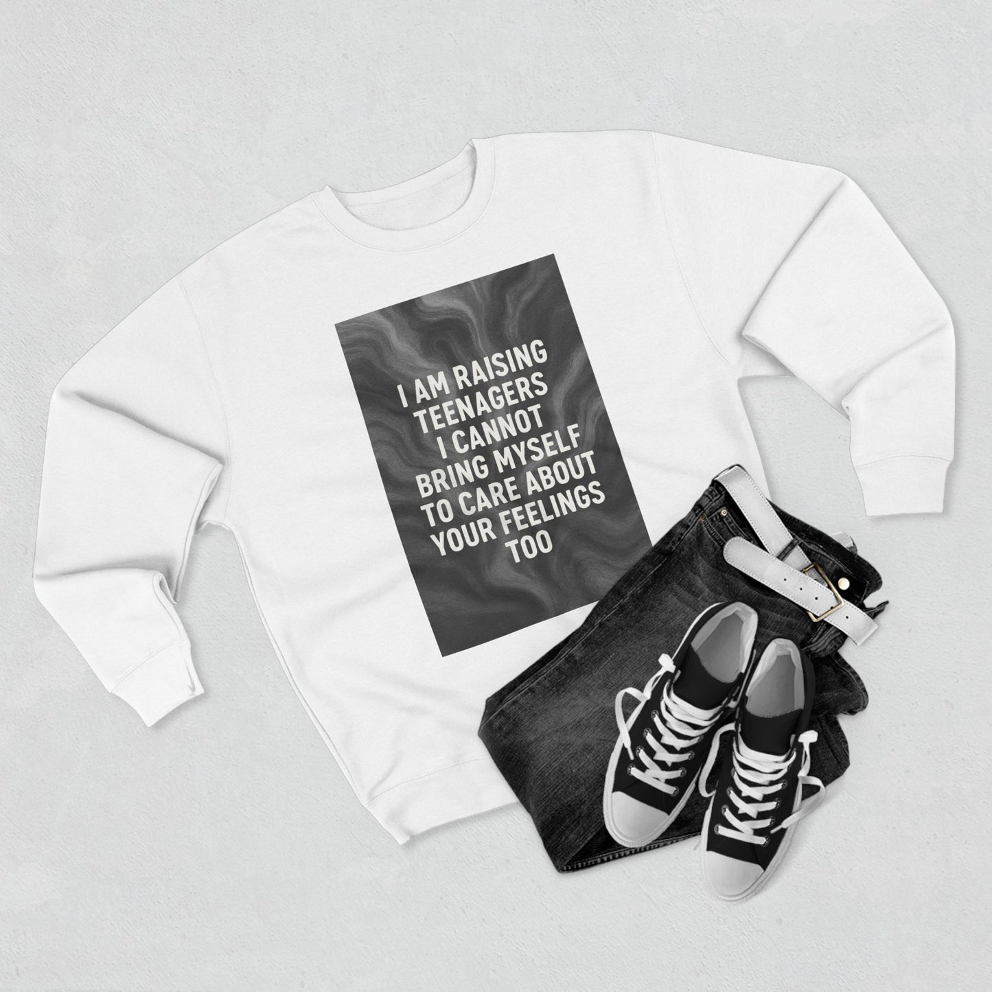 Raising Teenagers Unisex Crewneck Sweatshirt