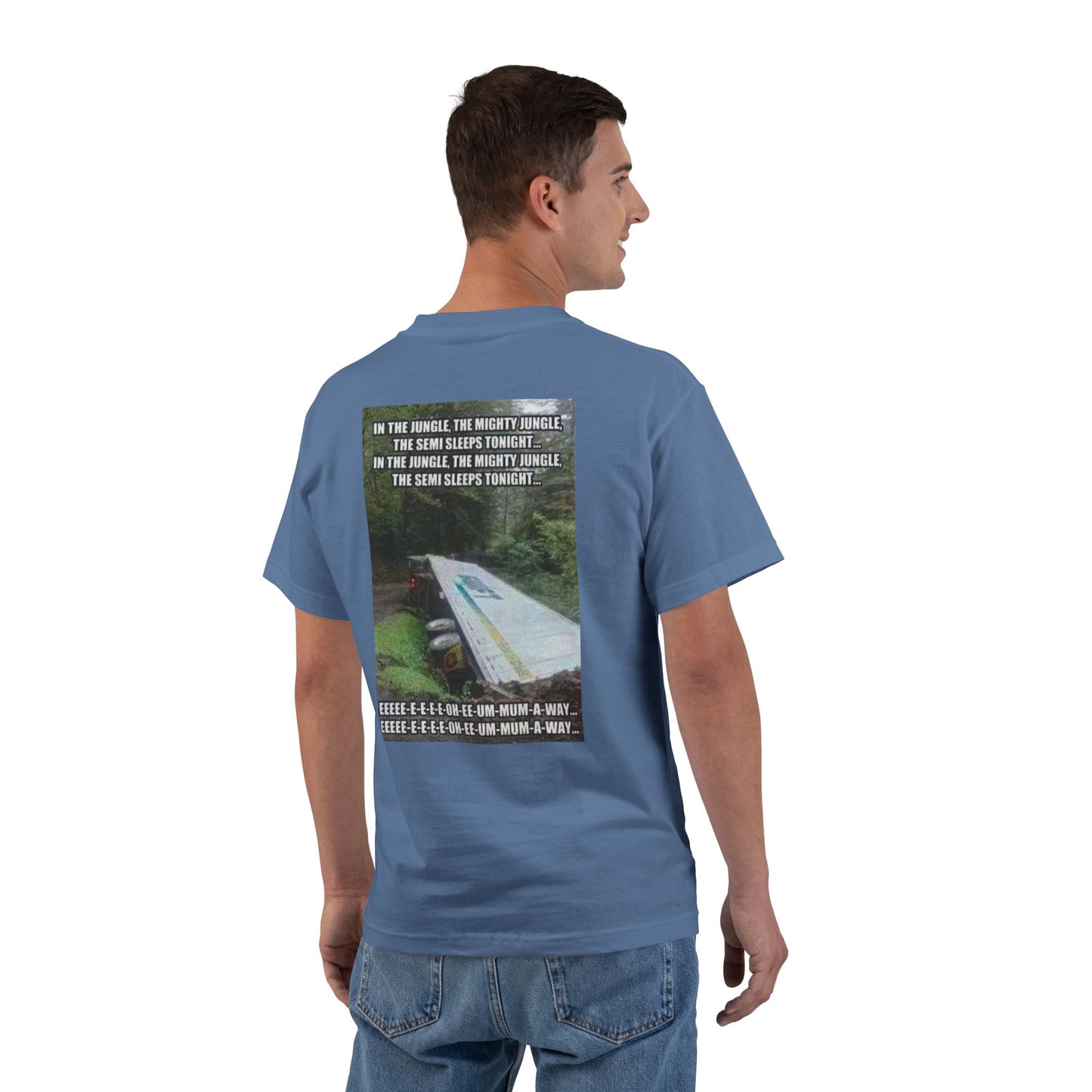Semi Sleeps Men's Short-Sleeve Crewneck Tee