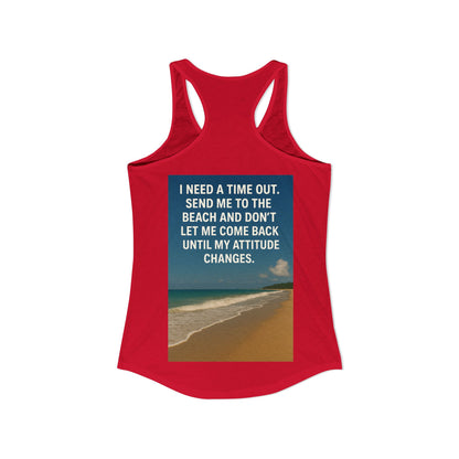 Time Out Women's Racerback Tank