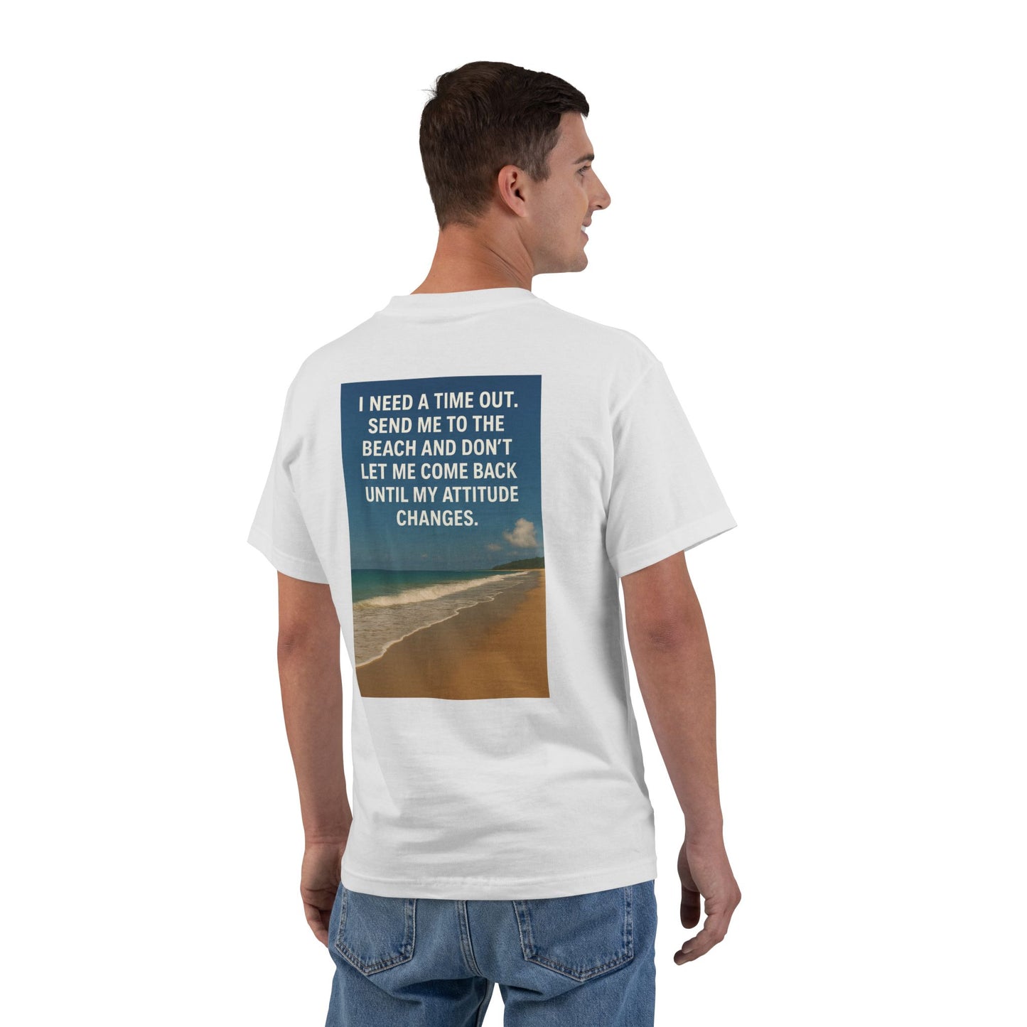 Time Out Men's Short-Sleeve Crewneck Tee
