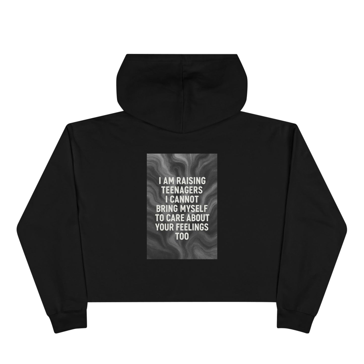 Raising Teenagers Women's Crop Hoodie