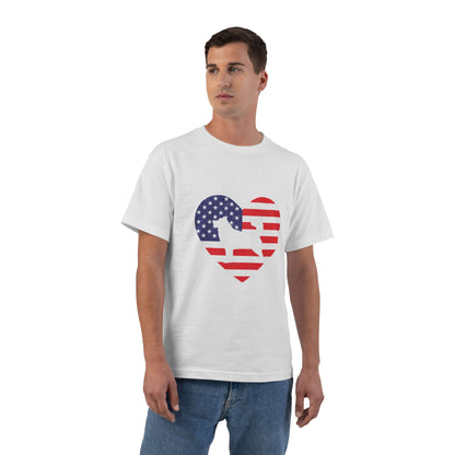 Malamute Flag Men's Short-Sleeve Crewneck Tee