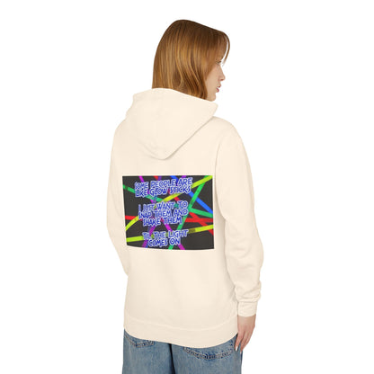 Glow Sticks Unisex Lightweight Hoodie