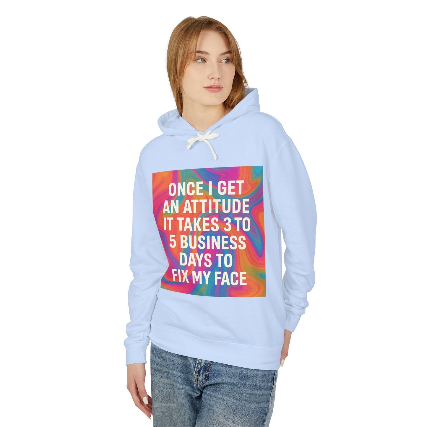 Fix My Face Unisex Lightweight Hoodie